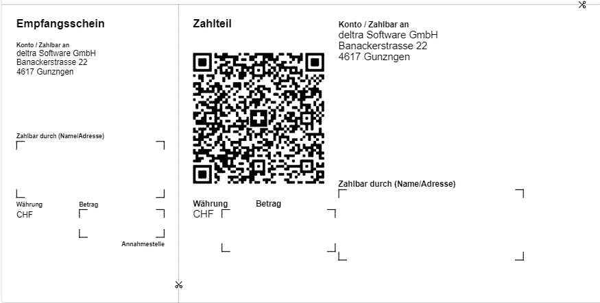 QR Rechnung Roter Einzalungschein Ersatz